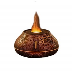 Увлажнитель воздуха Lava Flame для дома с эффектом пламени 130 мл