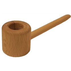 Трубка для курения / из натурального дерева бука / курение табака и махорки