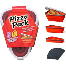 Складной контейнер для пиццы PIZZA PACK 5 разделительных контейнеров