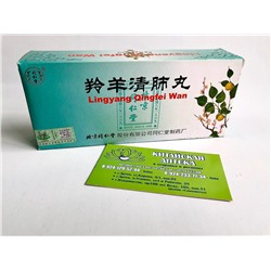 Пилюли Лин Ян Цин Фэй Вань, Lingyang Qingfei Wan травяные противовирусные пилюли