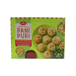 Лепешка хрустящая с начинкой Панипури Panipuri Haldirams 200 гр.