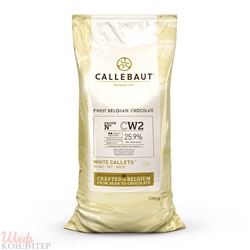 Шоколад белый Callebaut  25,9% 10 кг.