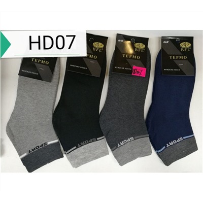 Мужские носки тёплые BFL HD07