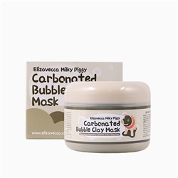 Очищающая глиняно-пузырьковая маска EFLZAVECCE Milky Piggy Carbonated Bubble Clay Mask