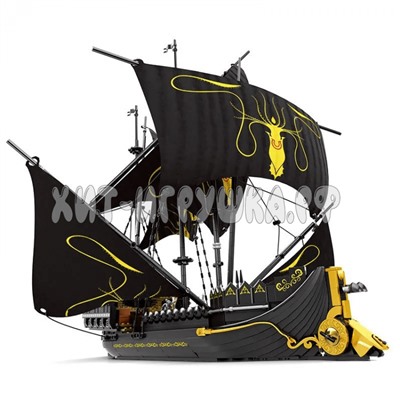 Конструктор Пиратский корабль 1560 дет. ZZ66022, 66022