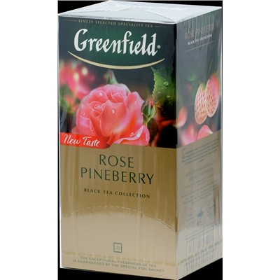 Greenfield. Rose Pineberry карт.пачка, 25 пак.
