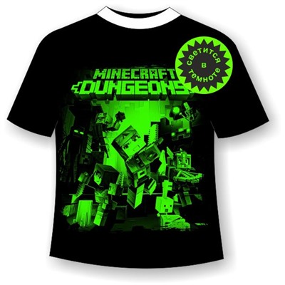 Детская футболка Minecraft Dungeons 1120 (В)