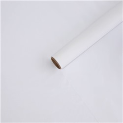 Пленка тишью влагостойкая «Белый», 0.6 x 8 м, 30мкм