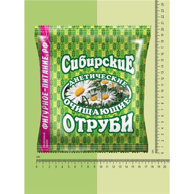 Отруби Сибирские ПШЕНИЧНЫЕ (очищающие), 200 г