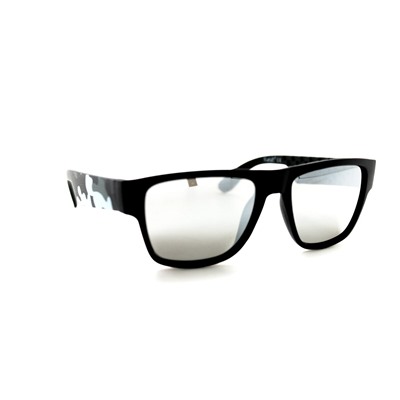 Детские солнцезащитные очки Kaidi 64 черный зеркальный