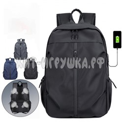 Рюкзак подростковый с USB 2251, 2251-blue, 2251-black, 2251-grey