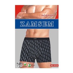Мужские трусы Zamsem 9338 боксеры хлопок XL-4XL