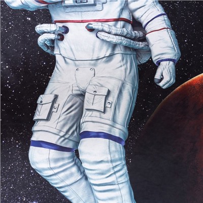 Постельное белье "Этель" 1,5 сп Astronaut 143х215 см, 150х214 см, 50х70 см -1 шт, 100% хл, бязь