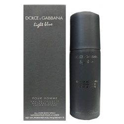 Дезодорант Dolce & Gabbana Light Blue Pour Homme deo 150 ml в коробке