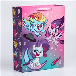 Пакет ламинат вертикальный , 31х40х11 см, My Little Pony