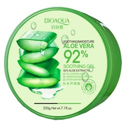 Увлажняющий гель для лица и тела Bioaqua Aloe Vera Refresh & Moisture 220 g
