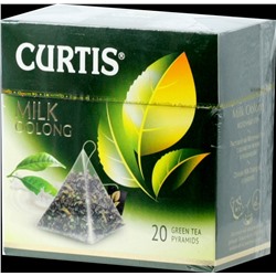 CURTIS. Milk Oolong (пирамидки) 34 гр. карт.пачка, 20 пирамидки