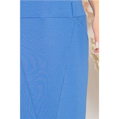 Платье "Сантра" (темно-голубое) П3919