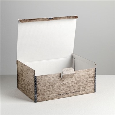 Коробка‒пенал «GIFT», 26 × 19 × 10 см