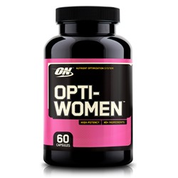 Витаминно-минеральный комплекс для женщин Opti women Optimum Nutrition 60 капс.