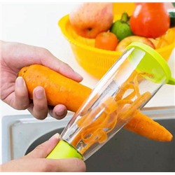 Нож для чистки овощей с контейнером