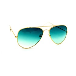 солнцезащитные очки цветные 3026 золото зеленый