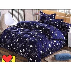 Комплект постельного белья Евро Звездное небо