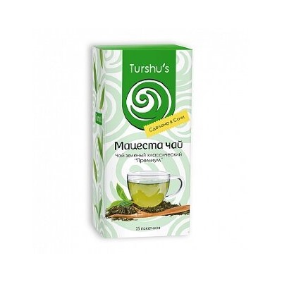 Чай зеленый классический Премиум «Мацеста чай» 25 пакетов в конвертах