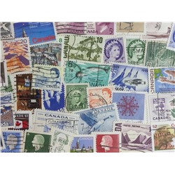 Набор различных марок, Канада (50 шт.)