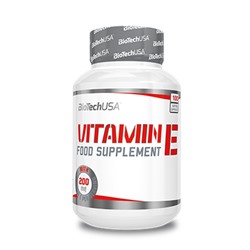 Витамин Е Vitamin E 200 mg. Biotech USA 100 таб.