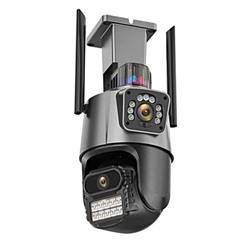 IP камера видеонаблюдения  поворотная VISUAL ANGLE CLOUD WiFi 360 4G 8MP 4K двойной объектив оптом