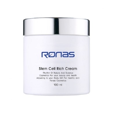 КРЕМ RONAS СТИМУЛИРУЮЩИЙ НА ОСНОВЕ СТВОЛОВЫХ КЛЕТОК - RONAS STEM CELL RICH CREAM, 100мл