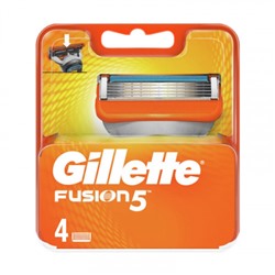 Сменные кассеты для бритья Gillette Fusion5, 4шт.