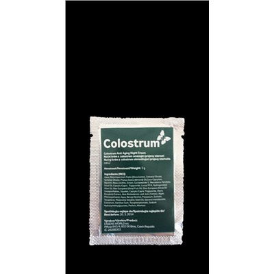 Антивозрастной ночной крем Colostrum+ - пробник