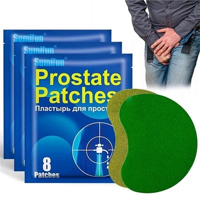 Пластырь от простаты, 8шт Prostate Patches