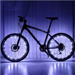 Подсветка для велосипедных колес Wheel Light Spoke Light, 20 LED