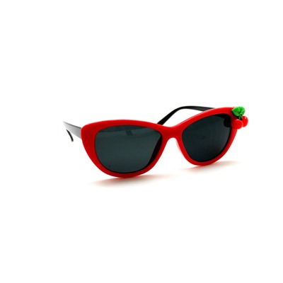 Детские солнцезащитные очки ВИШНИ красный черный