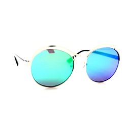 Солнцезащитные очки 1033 метал сине-зеленый