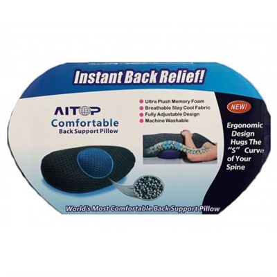 Ортопедическая подушка для спины с эффектом памяти Instant Back Relief  оптом