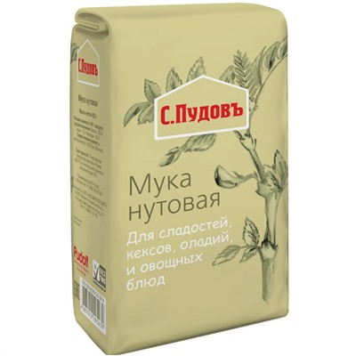 Мука нутовая С.Пудовъ 450 гр.