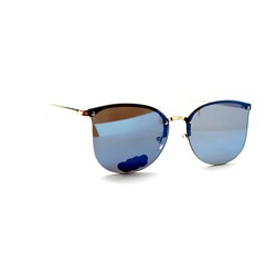 Подростковые солнцезащитные очки 9216 зеркально-синий
