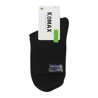 Женские носки Komax BS-1B чёрные бамбук