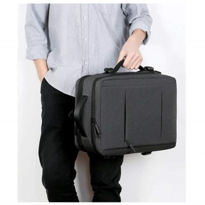 Рюкзак-трансформер 2 в 1 мужской туристический для ноутбука с USB-разъемом оптом