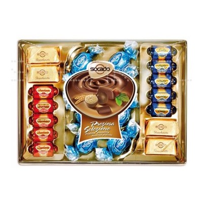 Шоколадные конфеты SOCADO "Ценный выбор ассорти 195гр