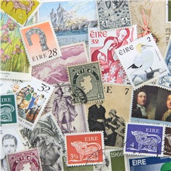 Набор различных марок, Ирландия (25 шт)
