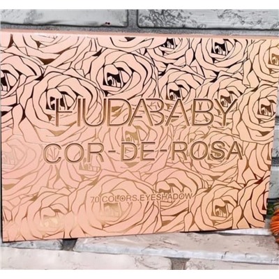 Палетка теней для век HudaBaby Cor-De-Rosa 70 Colors Eyeshadow