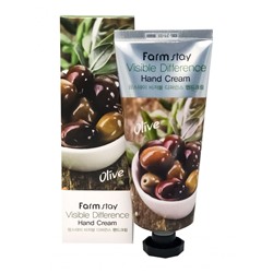Крем для  рук с оливковым маслом FarmStay Visible Difference Olive Hand Cream 100 g