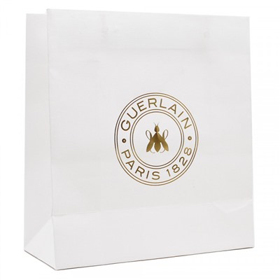 Подарочный пакет Guerlain 22x20x9 см (белый)