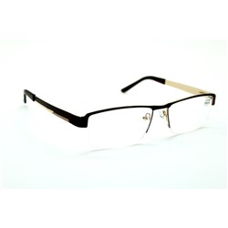 Готовые очки f- 1013 brown/gold