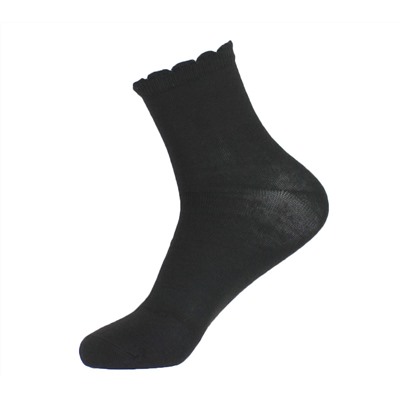 Женские носки BFL B306-1 чёрные хлопок